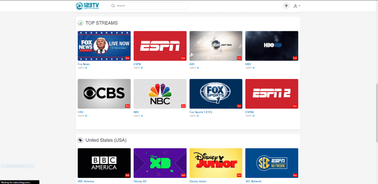 Some of the most popular channels on this site are shown below.