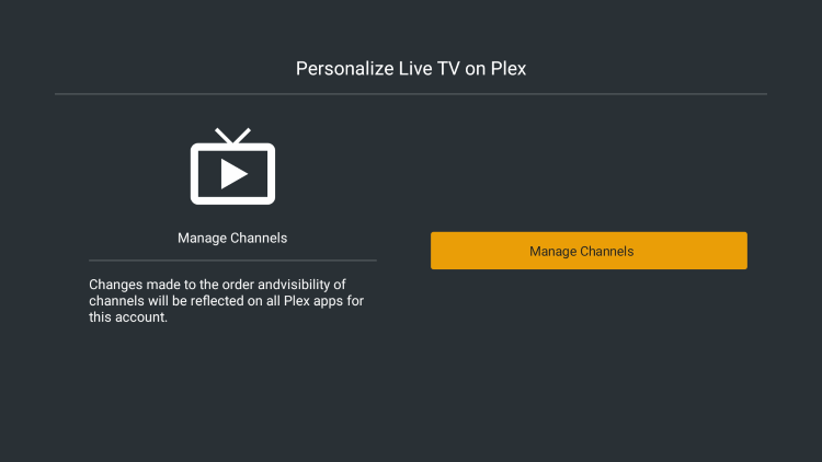 Plex Live TV