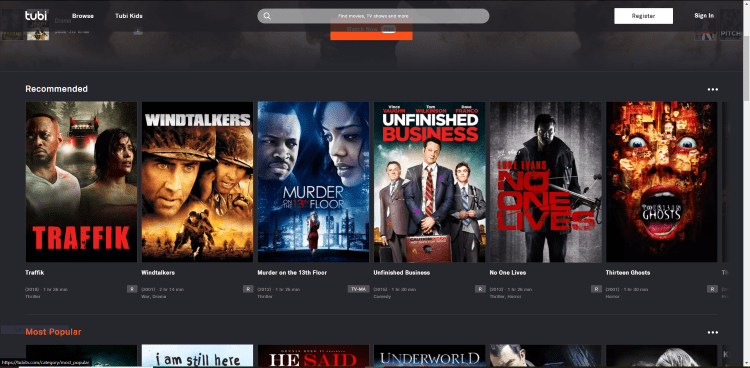 You can access the Tubi TV APK official website by clicking the link below.