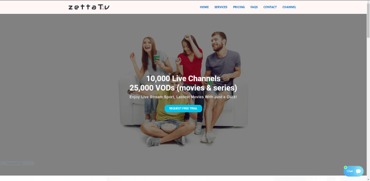 Prior to using the ZettaTV IPTV service, you will need to register for an account on their official website.