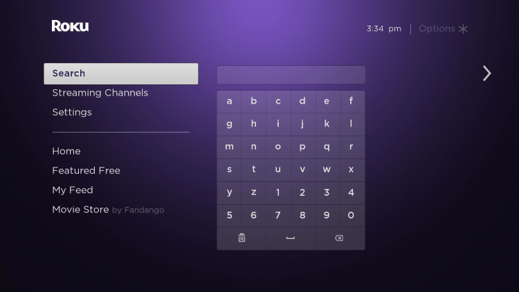 Unlike some other free IPTV apps, VUit has an application compatible with Roku devices.