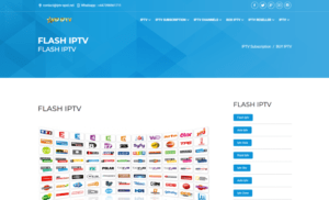 flash iptv website