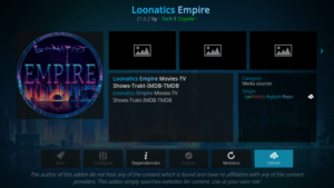 loonatics empire kodi addon firestick