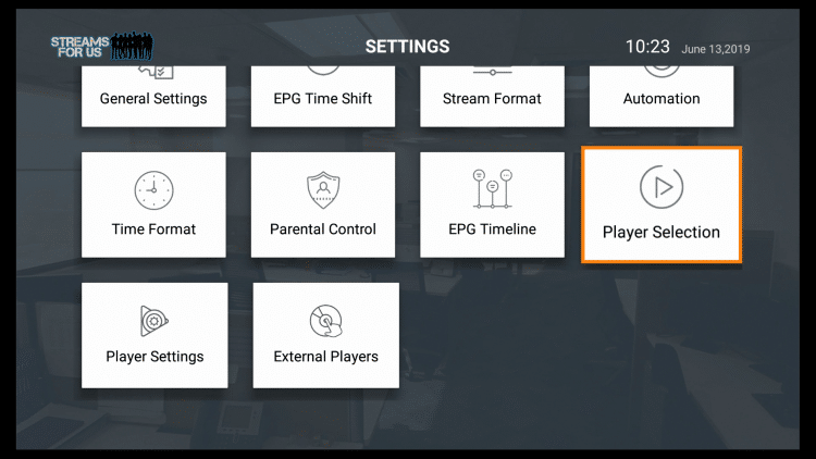Another great feature of this service is the ability to add external video players.