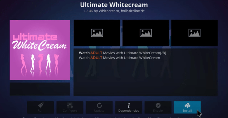 ultimate whitecream addon