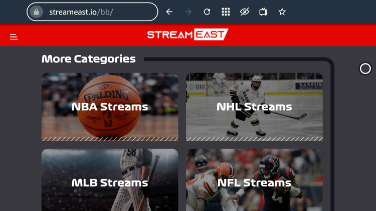 StreamEast - How to Stream Live Sports on Firestick/Android (2022)