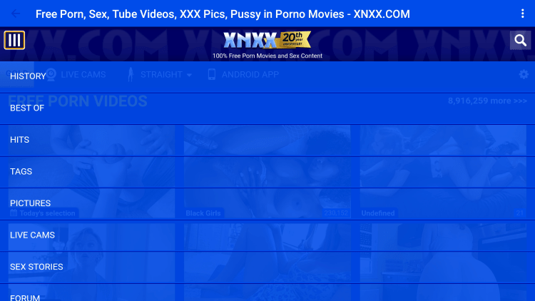 750px x 422px - XNXX App - How to Install on Firestick for Free Adult Movies