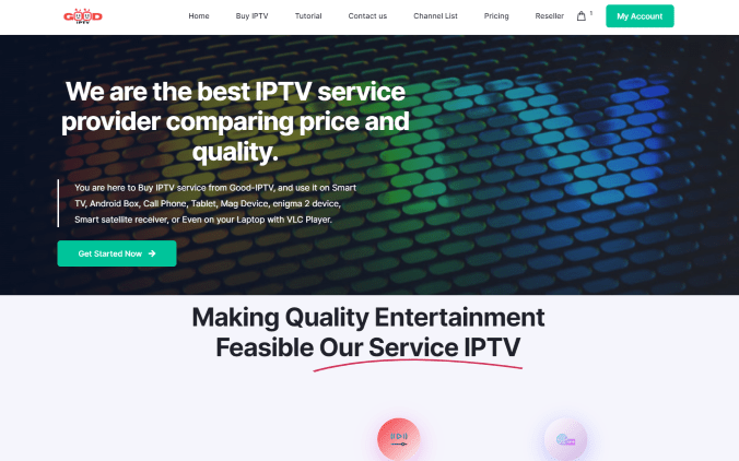 good iptv website
