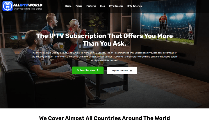 all world iptv website