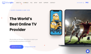 blue tv iptv website