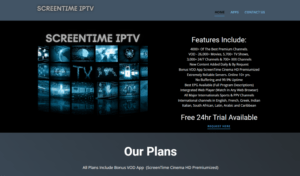 screentime iptv website