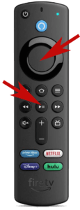 how to restart firestick with remote
