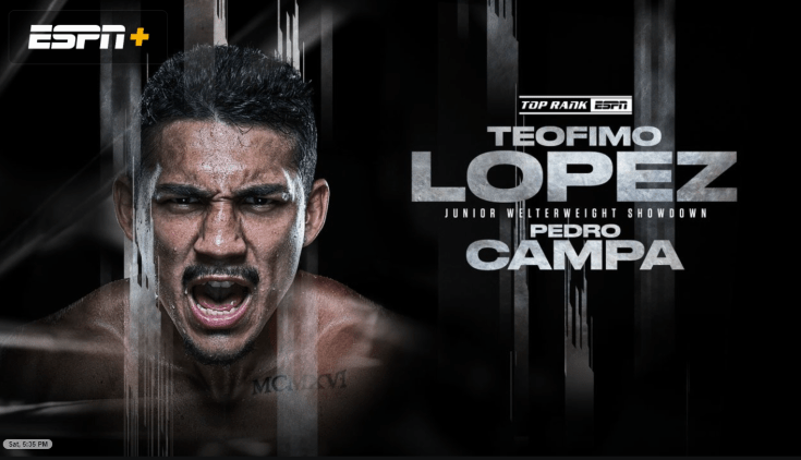 How to Stream Teofimo Lopez vs Pedro Campa espn plus