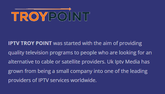 TROYPOINT IPTV bio