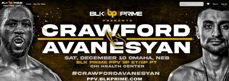 How to Watch Terence Crawford vs David Avanesya blk prime ppv