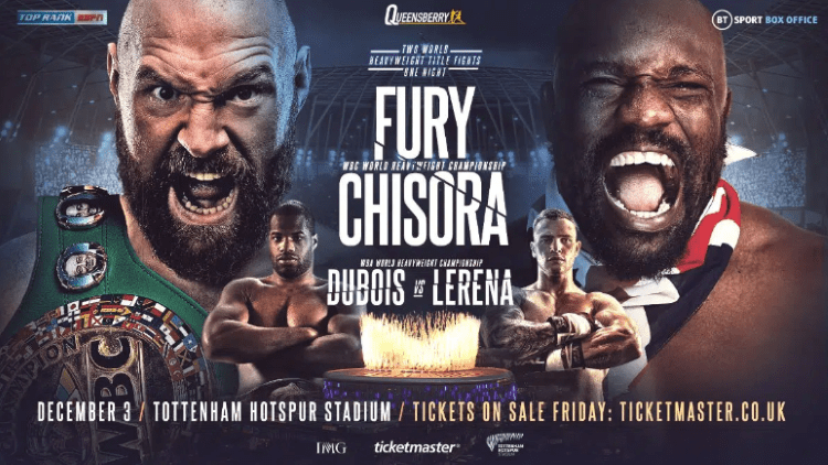 „Tyson Fury gegen Derek Chisora ​​– Details“ ansehen