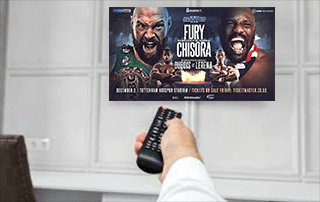 how to watch tyson fury vs derek chisora
