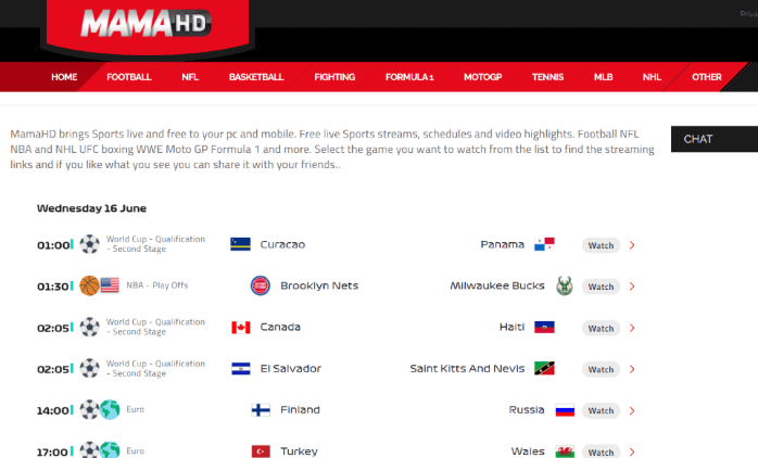 MamaHD How to Stream Live Sports for Free on any Device