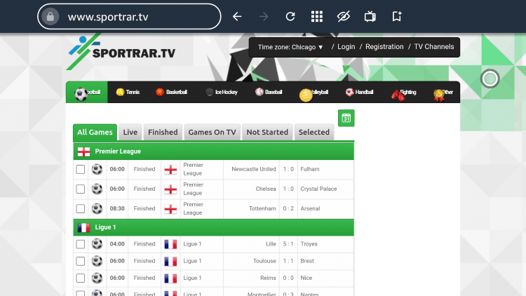 You can now watch hundreds of free channels using Sportrar on your Firestick/Fire TV.