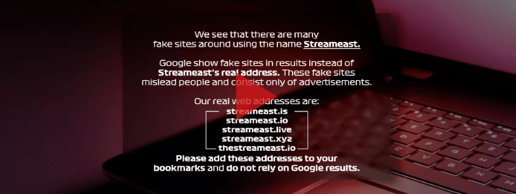 streameast domains