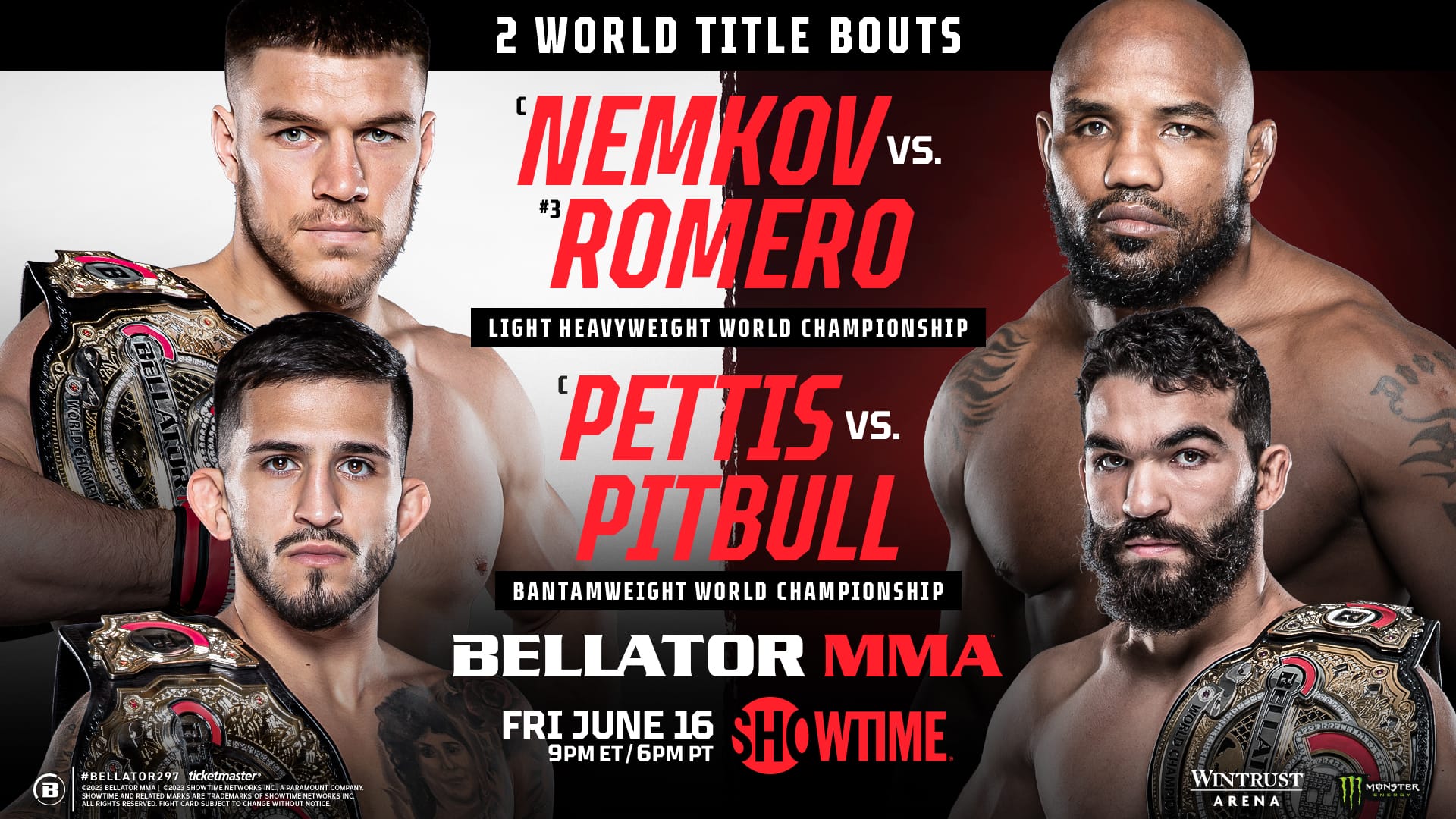 How to Watch Bellator 297 online for free