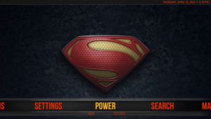 how to install superman kodi build