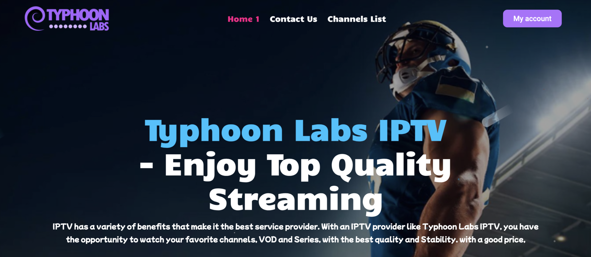 Typhoon Labs IPTV scam