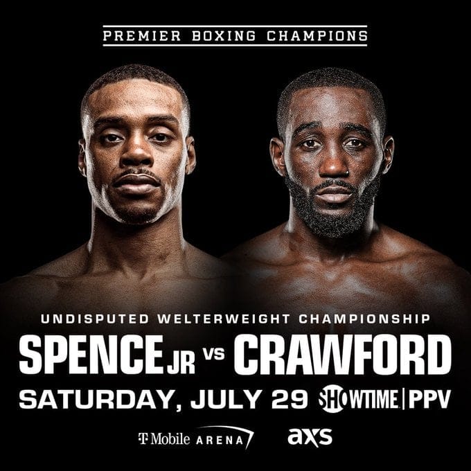 How to stream Errol Spence Jr vs Terence Crawford details