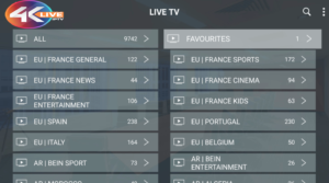 4k live iptv channels