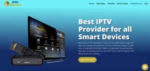 IPTV Holiday Website
