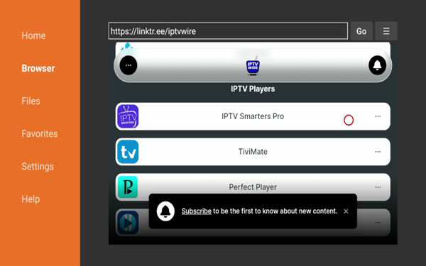Scroll down and locate IPTV Smarters Pro. Then click on it to start the installation.